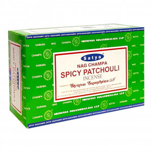 SATYA - Spicy Patchouli Incense Sticks - 12pk Display [SATYA-SP]